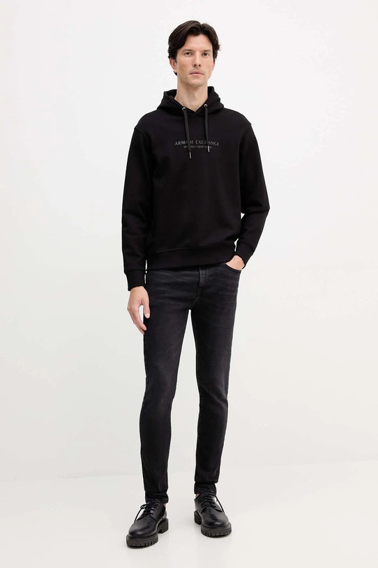 Хлопковая кофта Armani Exchange XM001294.AF20934.NOS чёрный AA00