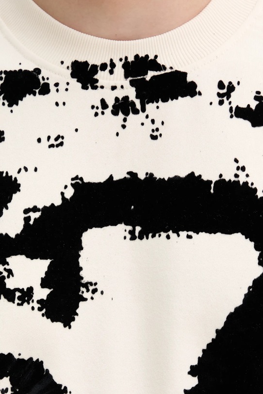 Diesel felpa in cotone S-BOXT-N5 A13051.0DQAK beige