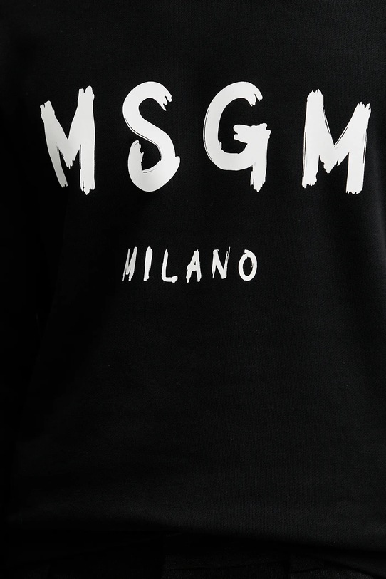 Бавовняна кофта MSGM 2000MM513.300001 чорний