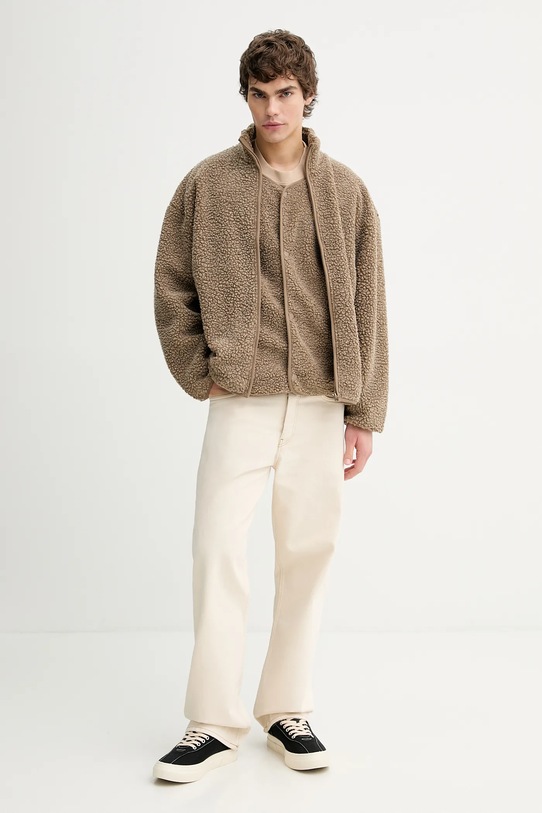 American Vintage bluza MHOK16B brązowy AA00