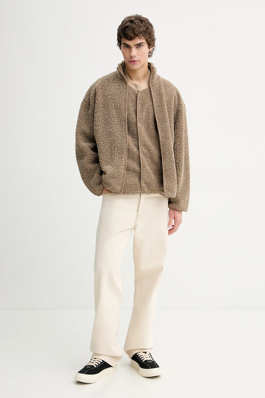 American Vintage bluza MHOK16B brązowy AA00