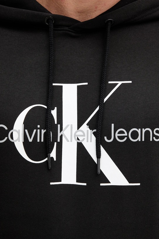Хлопковая кофта Calvin Klein Jeans чёрный J30J320934