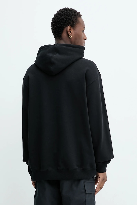 Îmbrăcăminte Vans hanorac de bumbac VN000P58BLK1 negru