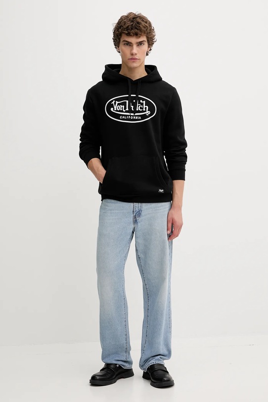 Von Dutch bluză VD.1.SWZ.BRAND negru AA00