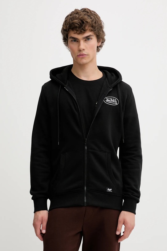 Von Dutch bluza z kapturem czarny VD.1.SWZ.SLI
