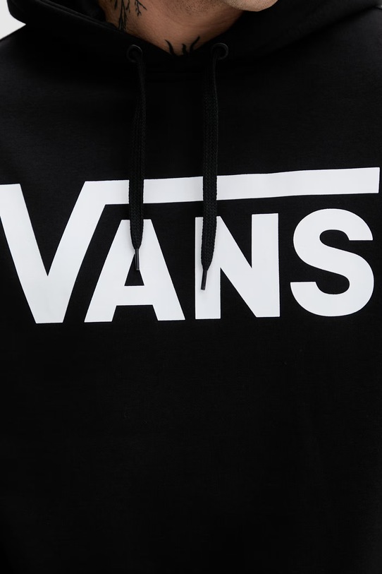 Vans bluza z kapturem męska z bawełną VN000HNXY281 czarny