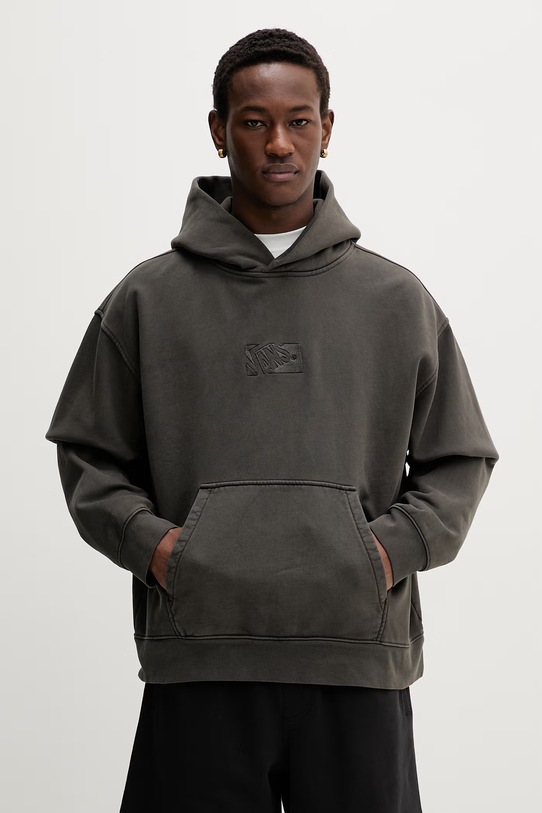 Vans bluza męska z bawełną Premium LX szary VN000T6FEMV1