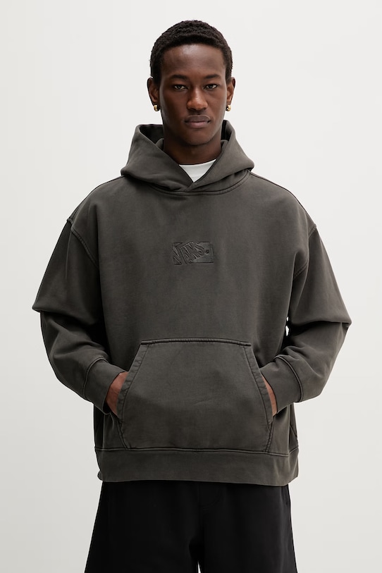 Vans bluza męska z bawełną Premium LX szary VN000T6FEMV1