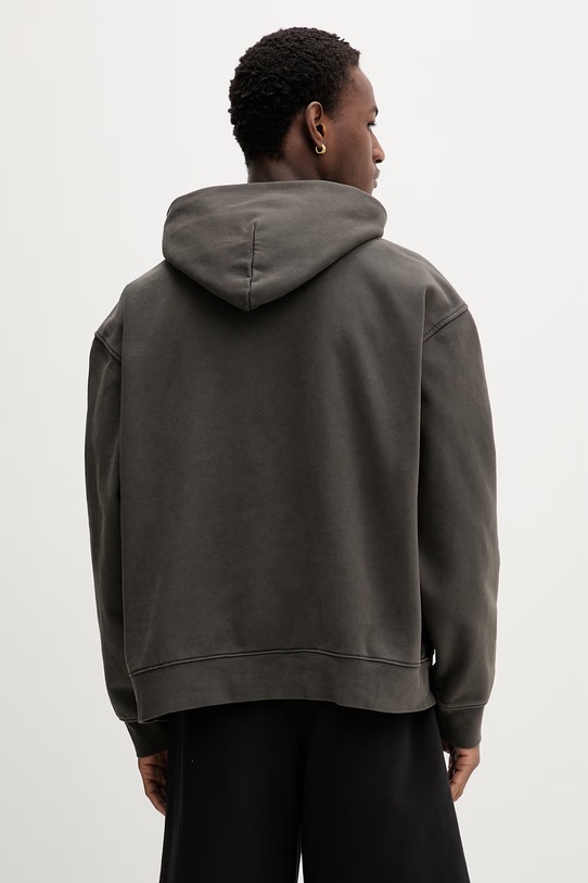 Odzież Vans bluza męska z bawełną Premium LX VN000T6FEMV1 szary