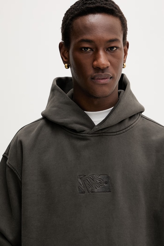 Vans bluza męska z bawełną Premium LX szary VN000T6FEMV1