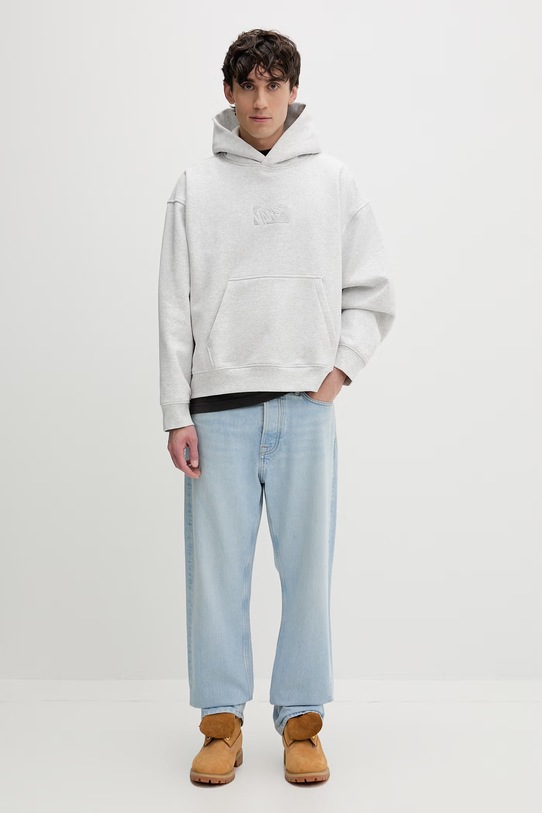 Vans bluza z kapturem męska Premium LX VN000T6FRKZ1 szary AA00