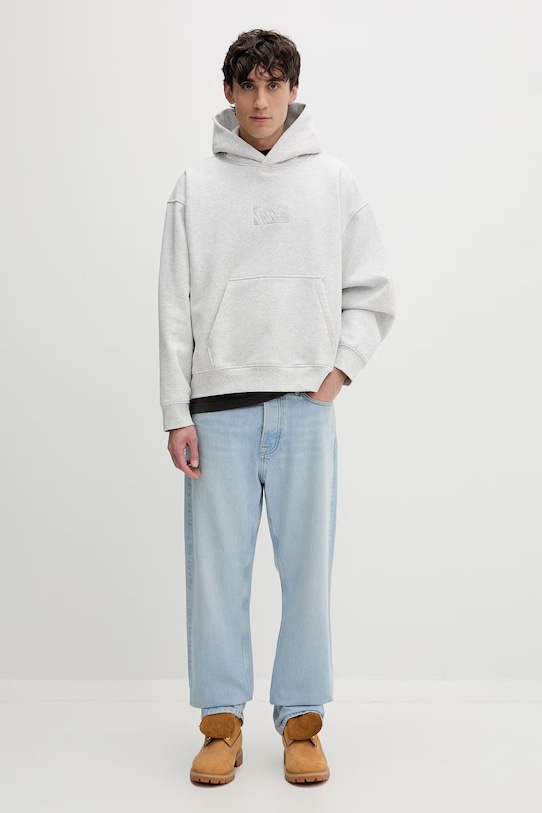 Vans bluza z kapturem męska Premium LX VN000T6FRKZ1 szary AA00