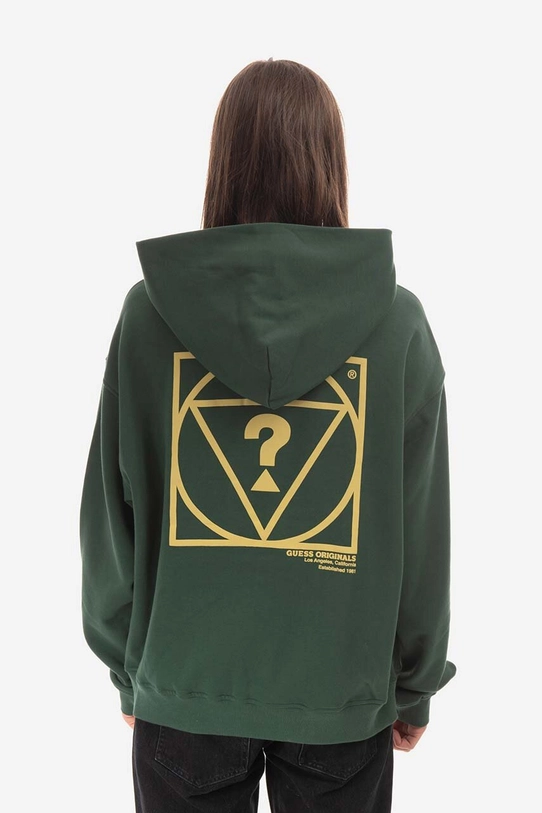 Guess Originals bluză Go Harper Ls Hoodie M2BQ05.K9YH1 verde