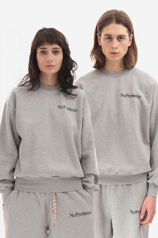Памучен суичър Aries Mini Problemo Sweatshirt AR20009 ALPINE GREEN