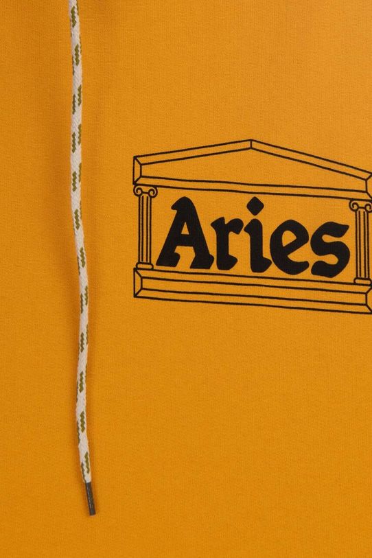 Aries cotton sweatshirt Column AR20010 yellow AA00