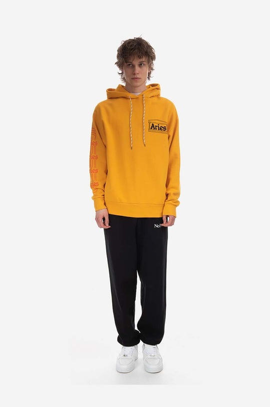 Pamučna dukserica Aries Column Hoodie AR20010