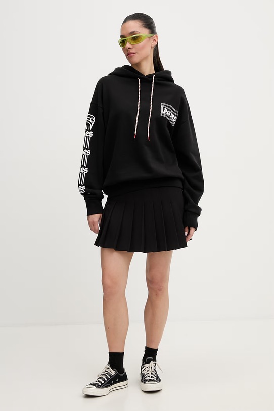 Бавовняна кофта Aries Column AR20010 чорний AA00