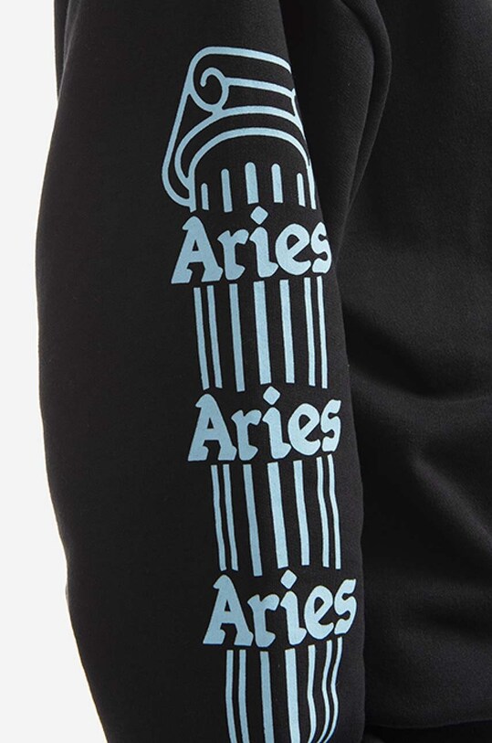 Bavlněná mikina Aries Column Hoodie AR20010 PALE MINT AR20010