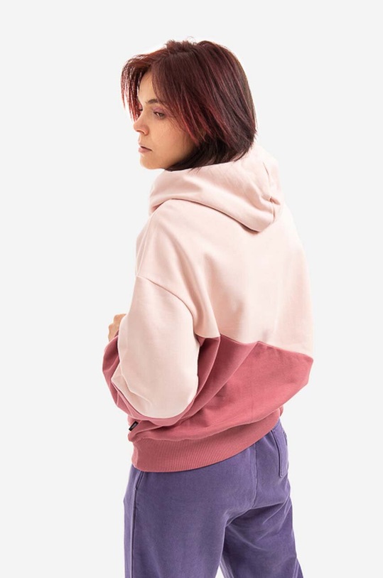 Clothing Vans cotton sweatshirt Bluza Blocked Off Hoodi VN0A5LKKYRR beige