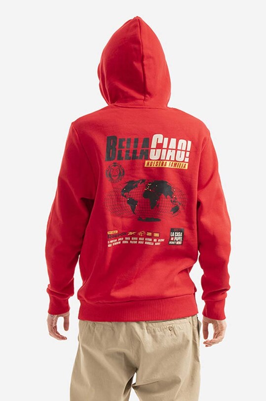 Кофта Reebok La Casa De Papel HH7092 червоний