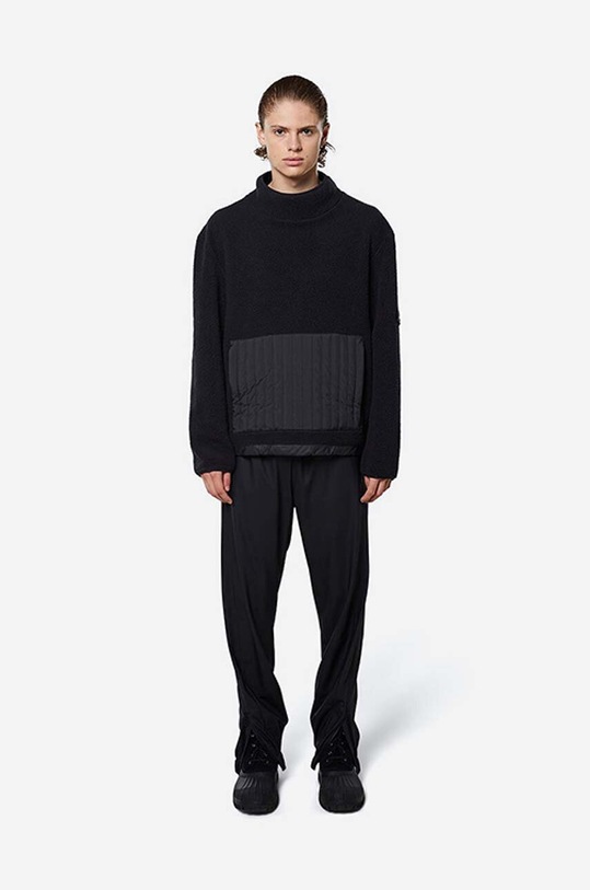 Rains bluza Fleece High Neck 1850 1850.BLACK czarny AA00