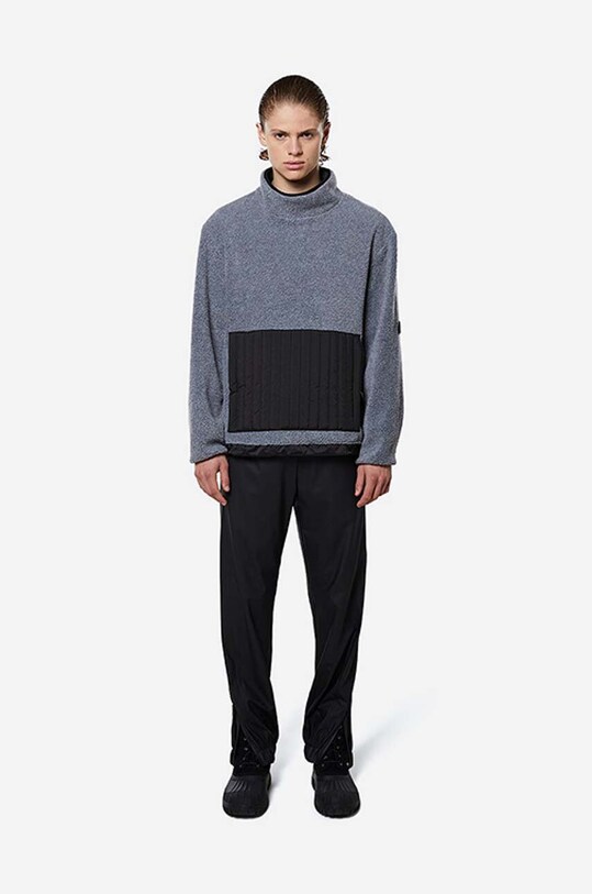 Rains bluza Fleece High Neck 1850 1850.HEATHERGREY szary AA00