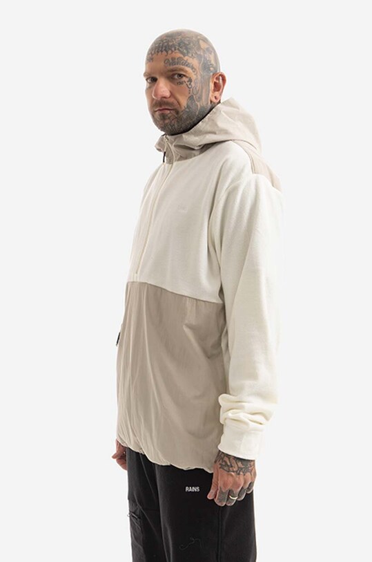 Rains sweatshirt Fleece Hoodie 18650.FOSSIL