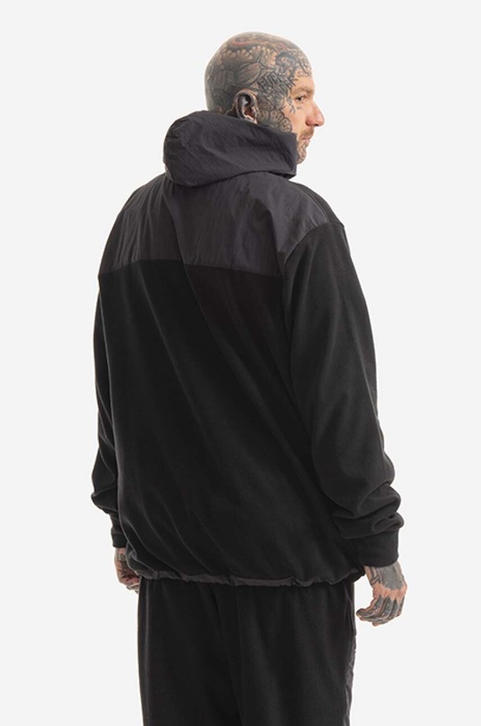 Rains sweatshirt Fleece Hoodie 18650.BLACK black