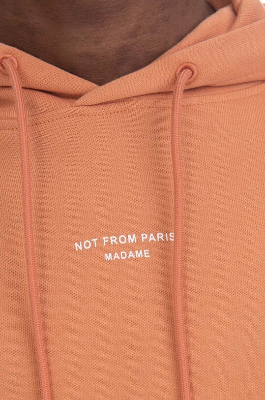 Drôle de Monsieur hanorac de bumbac portocaliu HO109.PEACH