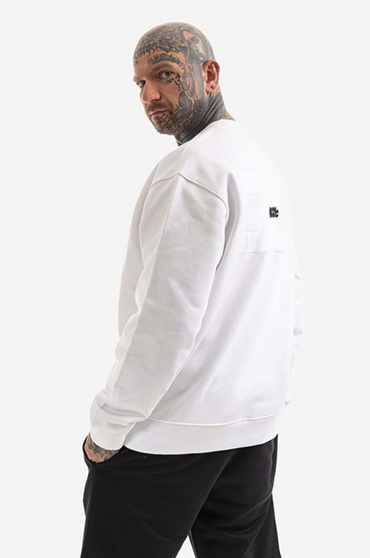 032C cotton sweatshirt St.Marks Crewneck SS22.C.2011.M white