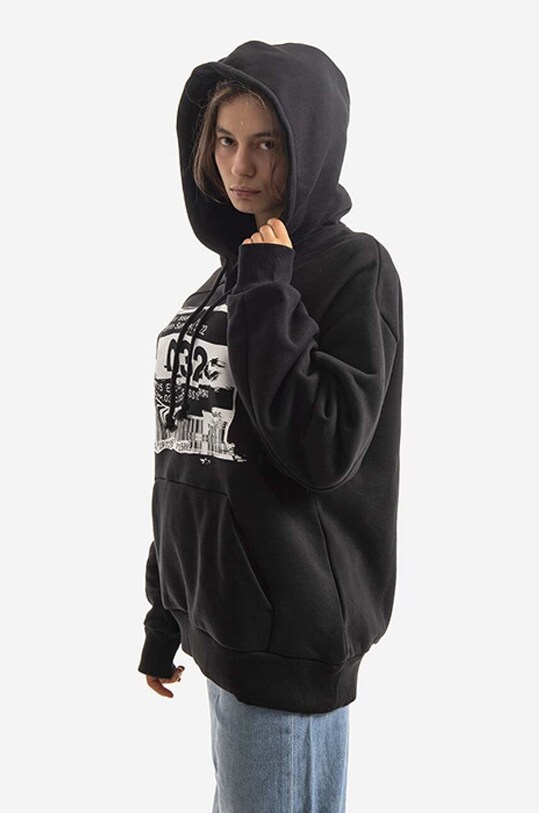 032C cotton sweatshirt Barcode Hoodie SS22.C.2030.M