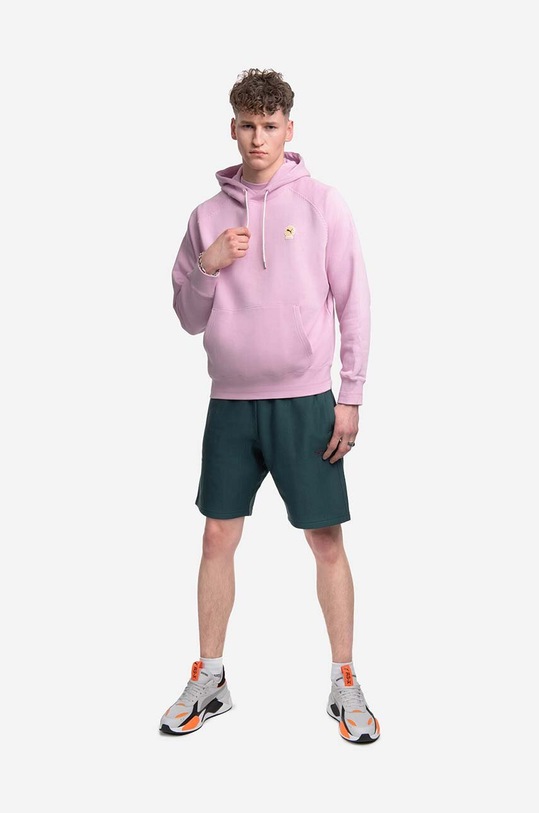 Clothing Puma cotton sweatshirt x Palomo 538798.84 pink