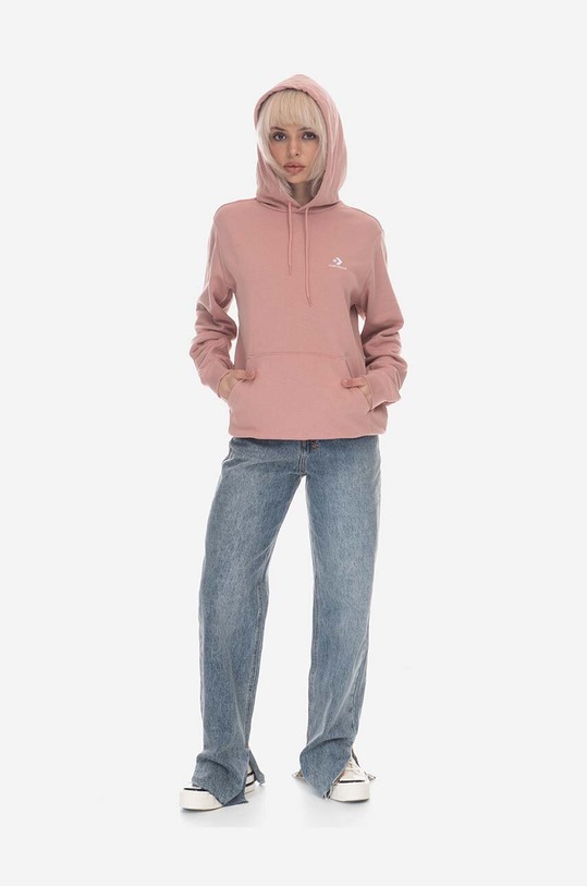 Odzież Converse bluza 10023874.A13 różowy