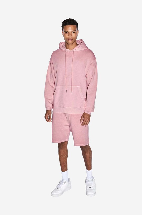 Bavlněná mikina KSUBI MSP23FL017 růžová AA00