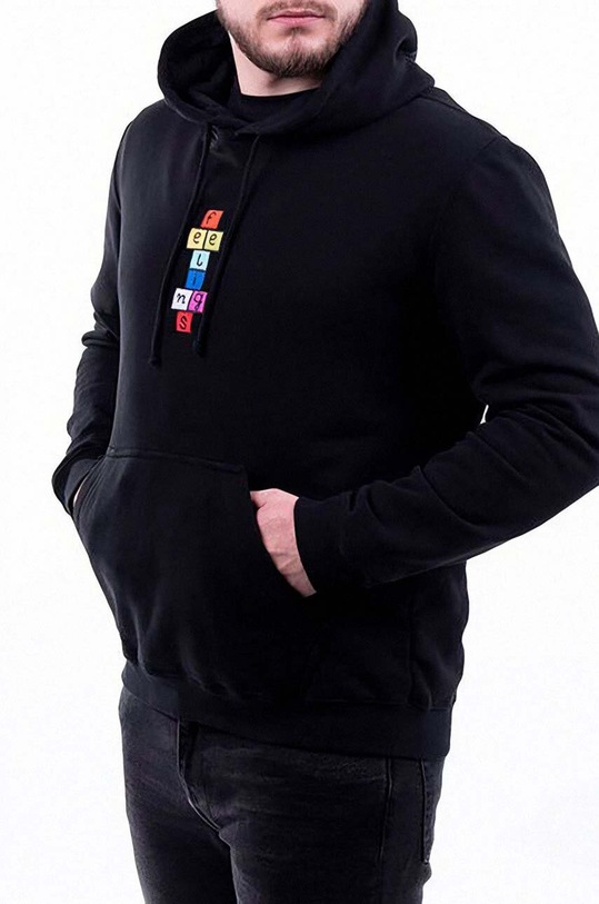 Oblečení Mikina Feelings bluza.fl.klasy černá