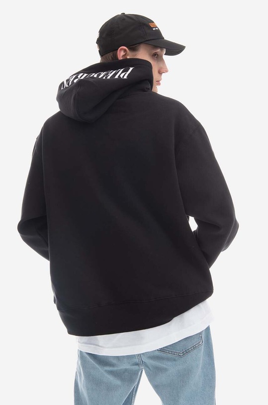 Clothing PLEASURES sweatshirt Roland Hoody P22W043 black