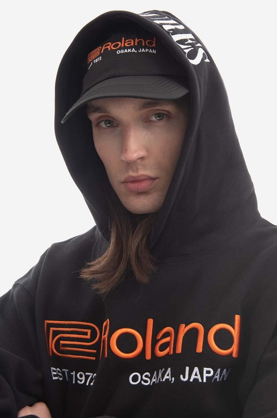 PLEASURES sweatshirt Roland Hoody P22W043 black
