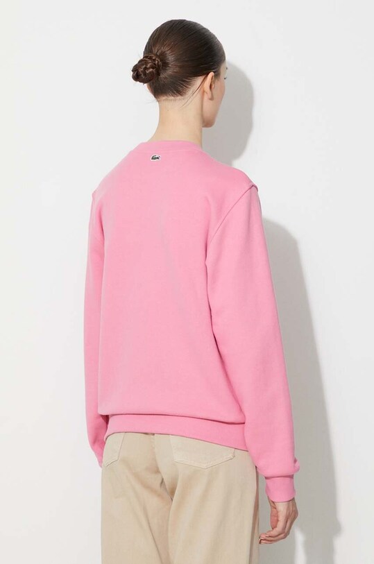 Odzież Lacoste bluza bawełniana SF0342 różowy