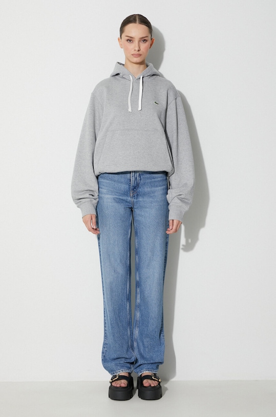 Odzież Lacoste bluza bawełniana SH1701 niebieski