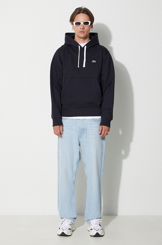 Lacoste cotton sweatshirt SH1701 black AA00