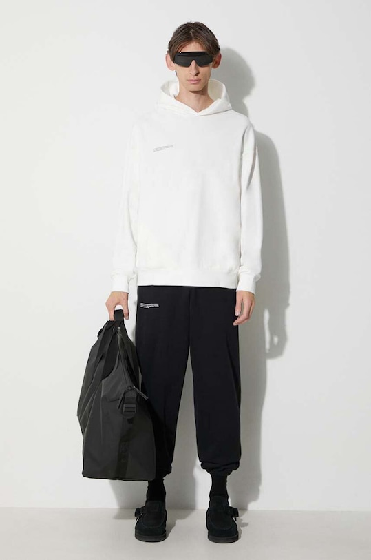 Bavlněná mikina Pangaia 10000180 bílá AA00