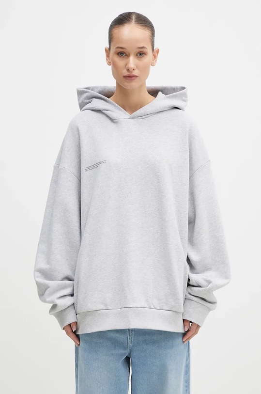 Bavlněná mikina Pangaia šedá 10000180