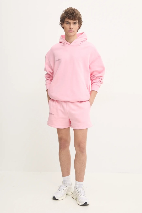 Clothing Pangaia cotton sweatshirt 10000180 pink