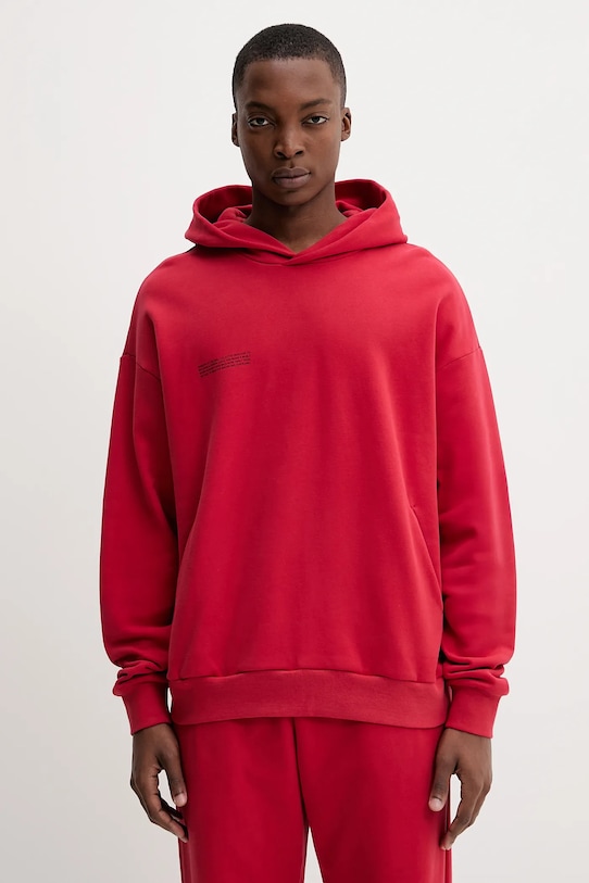 Pangaia cotton sweatshirt 10000180 red AA00