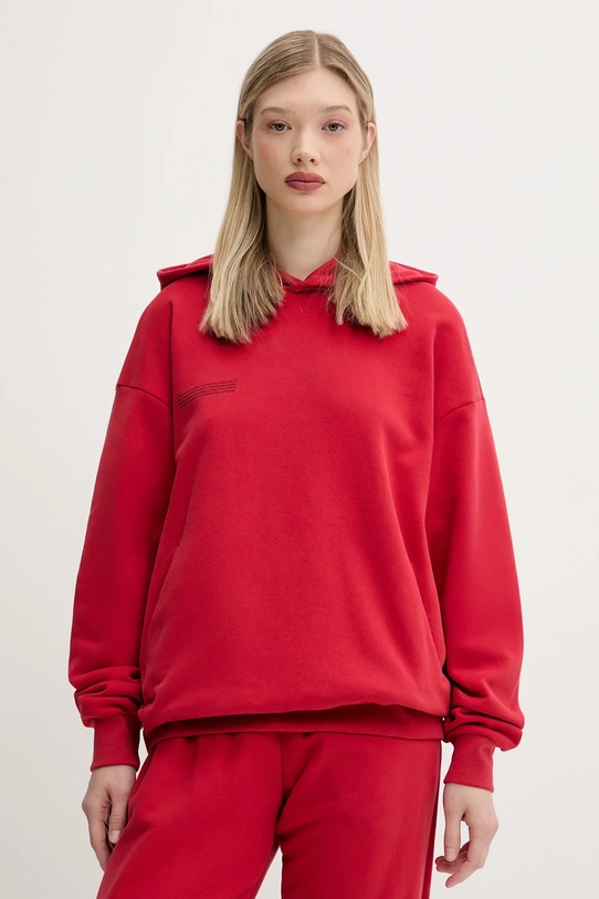 Clothing Pangaia cotton sweatshirt 10000180 red