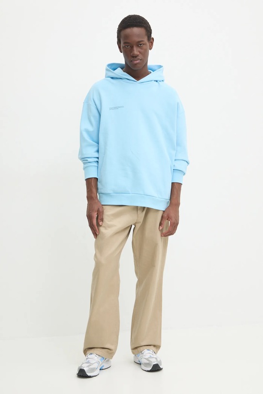 Памучен суичър Pangaia 10000180 син AA00