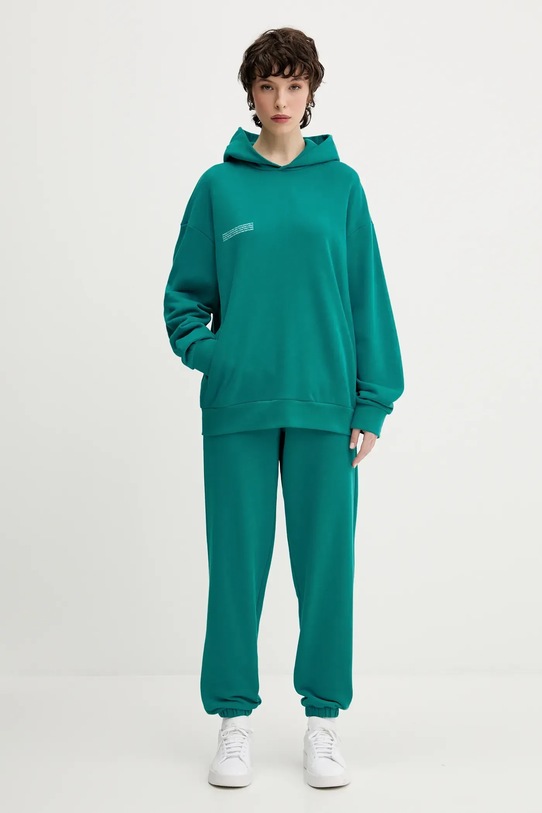 Ρούχα Βαμβακερή μπλούζα Pangaia 10000180 τιρκουάζ