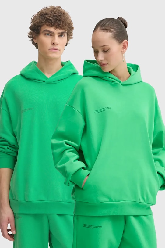 Pangaia hanorac de bumbac 10000180 verde AA00