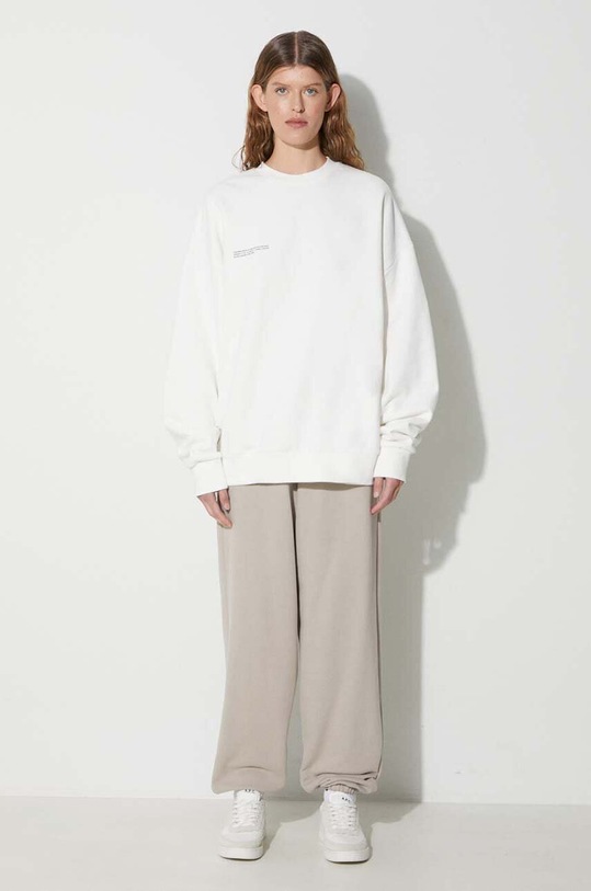 Дрехи Памучен суичър Pangaia 10000183 бял