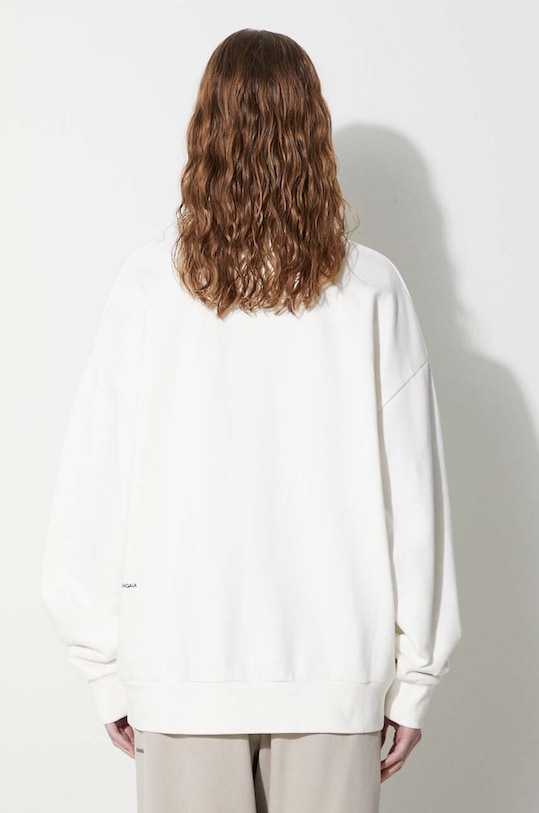 Памучен суичър Pangaia 10000183 бял